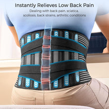 Load image into Gallery viewer, Unisex Lower Back Support Brace with Anti-Skid Design – Pain Relief &amp; Durability