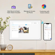 Load image into Gallery viewer, Smart 15.6 Inch Digital Family Planner with Photo Sharing - Wall Mountable