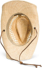 Load image into Gallery viewer, Summer Essential: Men's Straw Hat with 3 1/2 Inch Brim &amp; Cooling Ventilation