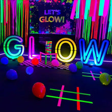 Load image into Gallery viewer, Portable 2 Pack Magnetic Black Light with 5000mAh Battery - Perfect for Parties
