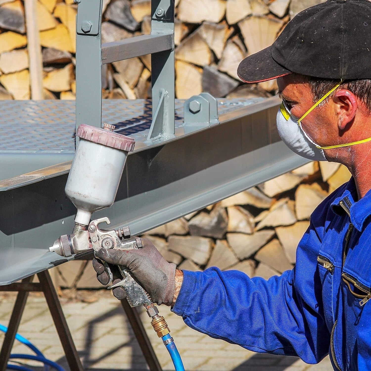 1 Gallon Gray Automotive Self-Etching Primer - Rust Resistant & Flexible Formula