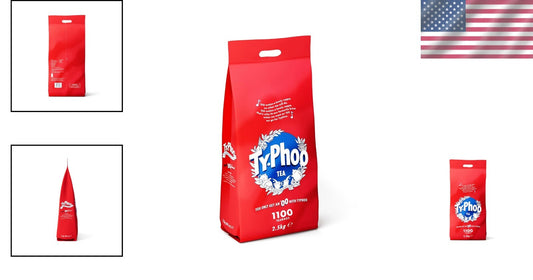 1100 One Cup Black Tea Bags – Strong Flavor for Perfect British Brews