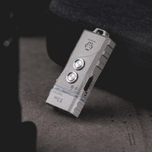 Load image into Gallery viewer, Durable Aluminum E3 Plus Flashlight - 700 Lumen Keychain Light for Outdoors