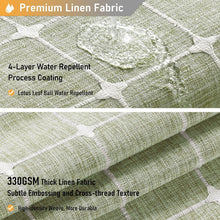 Load image into Gallery viewer, Heavy Duty 72x84-Inch Shower Curtain Set with Boho Tassels and Hooks Included
