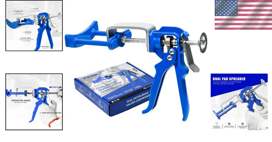 Dual Disc Brake Caliper Compressor Tool for Easy Automotive Brake Maintenance