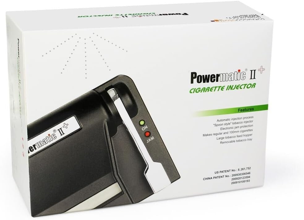 GMO-Free Electric Spoon Injector - 100mm & King Size Cigarettes Made Easy