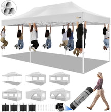 Load image into Gallery viewer, Versatile 10x20 Event Canopy with 6 Removable Sidewalls - Perfect for Parties