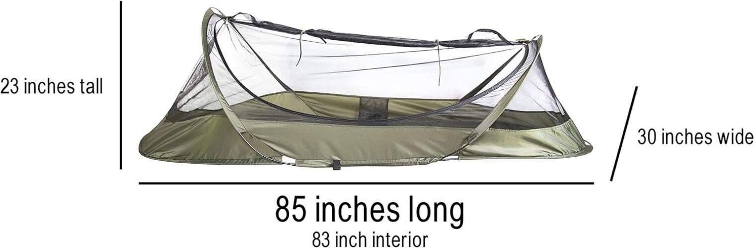 Durable Lightweight Single Person Bivy Tent - Ideal for Solo Wilderness Retreats
