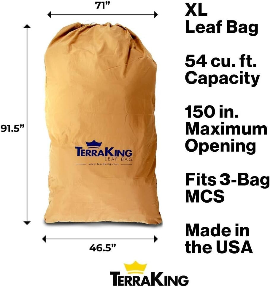 Easy Install 54 Cu. Ft. Leaf Bag for 3-Bag Material Collection Systems