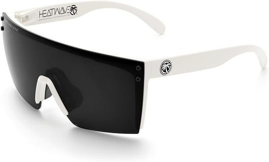 Futuristic Lazer Face Z87 Sunglasses - White Frame, Polarized for Ultimate Style