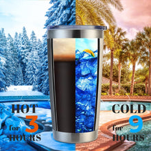 Load image into Gallery viewer, Stylish Bulk Stainless Steel Travel Mugs - 20oz Insulated Tumbler Pack of 12