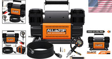 Load image into Gallery viewer, Compact Dual Cylinder Tire Inflator with Digital Gauge - 12V Heavy Duty Pump