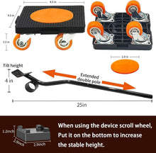 Load image into Gallery viewer, Durable Furniture Dolly Set with 16 Wheels - Ideal for Sofa, Piano, and More
