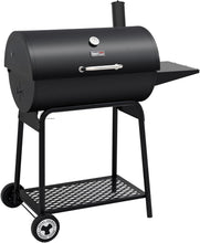 Load image into Gallery viewer, Premium 30-Inch Outdoor Charcoal Grill with Side Storage and Easy-Clean Features