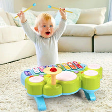 Load image into Gallery viewer, Musical Toys for Infants: Piano, Drum &amp; Xylophone Set - Safe and Engaging Fun
