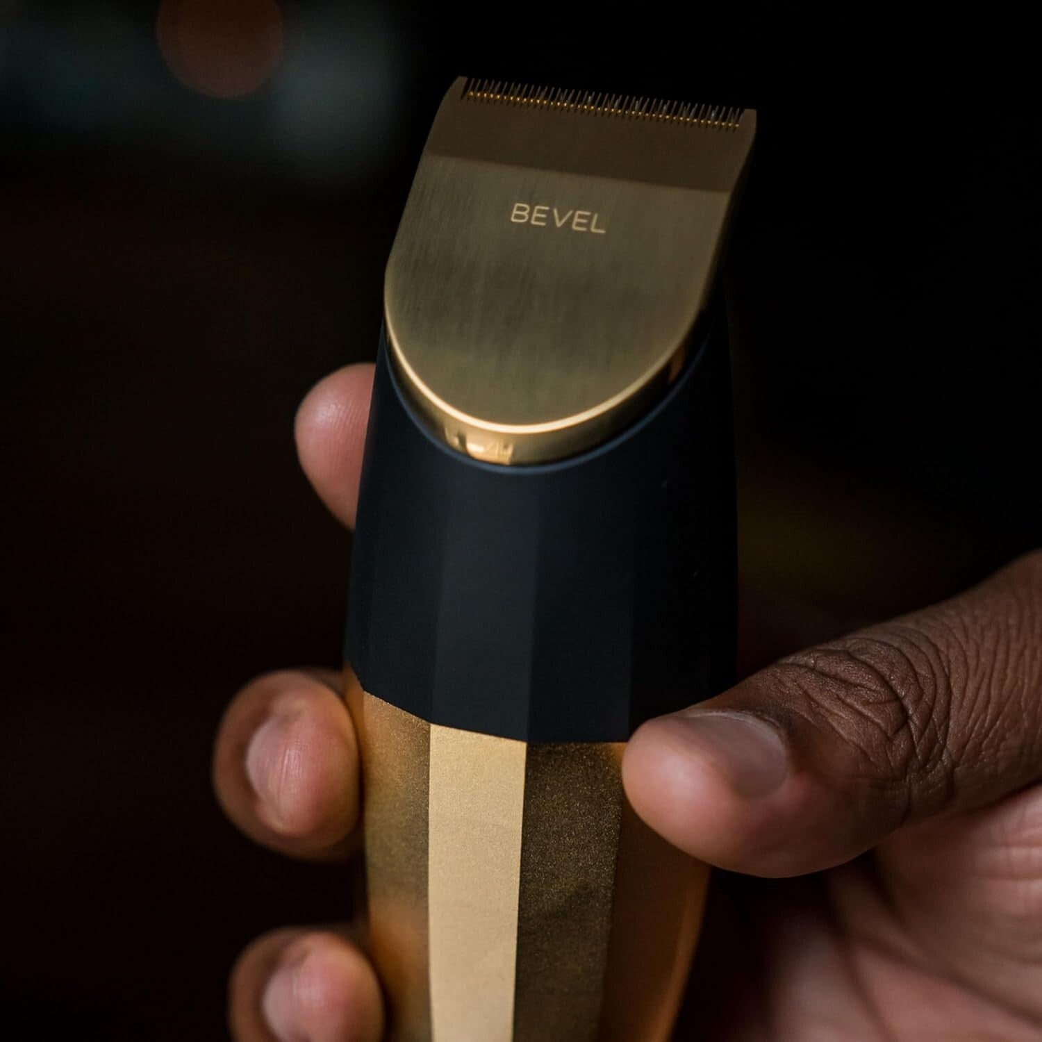 Cordless Gold Beard Trimmer - Lightweight Design, Precision Zero Gapped Blade