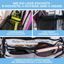 Load image into Gallery viewer, Extra-Large Clear Backpack with TSA Lock &amp; 32L Capacity - Heavy Duty and Stylish