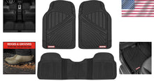 Load image into Gallery viewer, Resistance to Cracks with FlexTough Rubber Floor Mats - Heavy-Duty Protection