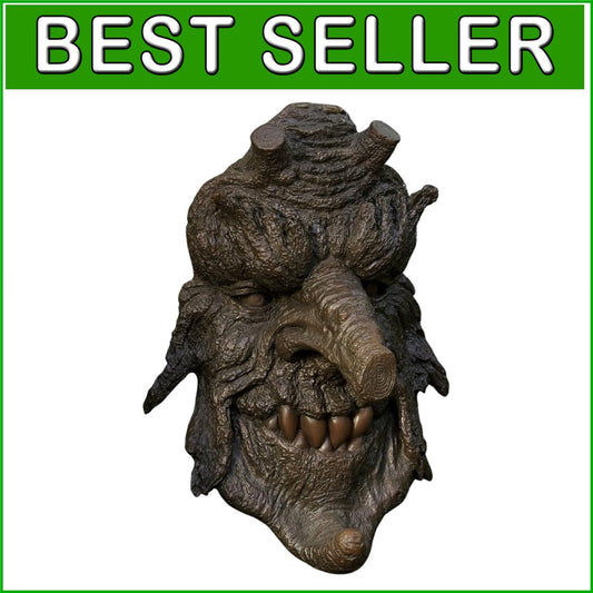 High-Quality Greenman Tree Face Sculpture - UV Resistant Outdoor Decor 11.5"W