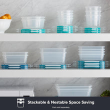 Load image into Gallery viewer, Stylish 5-Pack 8.5-Cup Food Storage Containers - Dishwasher, Microwave Safe