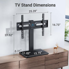 Load image into Gallery viewer, Premium Swivel Table Top TV Stand for 37-82" TVs - Perfect View from Anywhere