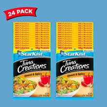 Load image into Gallery viewer, Bulk Sweet &amp; Spicy Tuna Pouches – 2.6 Oz, 24 Packs for Convenient Snacking