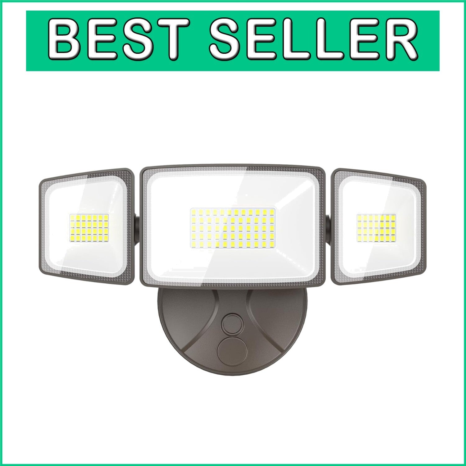 60W Outdoor LED Flood Light with 6000 Lumens - IP65 Waterproof Security Light