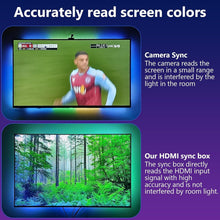 Load image into Gallery viewer, Immersive 16.4ft RGB LED TV Backlight with HDMI Sync Box for 55-85 Inch Screens