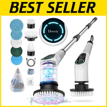 Load image into Gallery viewer, Advanced Cordless Cleaning Brush with Extendable Handle &amp; 8 Versatile Heads