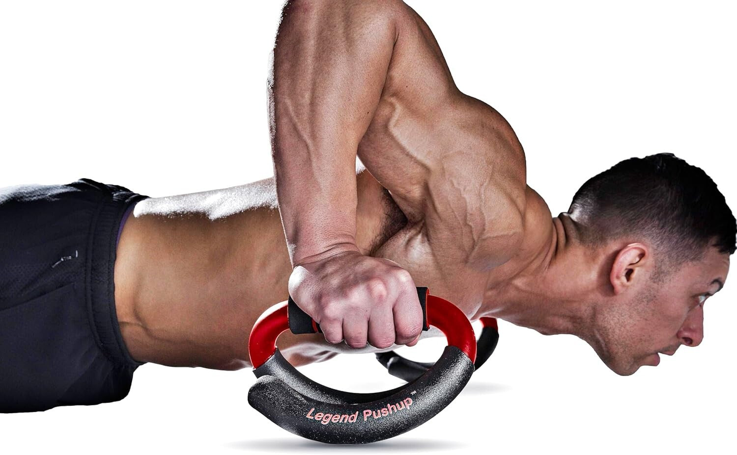 Advanced Push-Up Bars with Rocking Handle for Natural Movement & Results