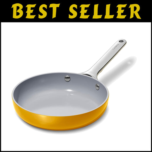Compact 1.05 qt Nonstick Fry Pan for Healthy Cooking - All Stovetop Compatible