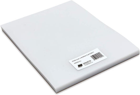 50 Sheets of Clear Inkjet Shrink Film for Jewelry & Kids Crafts - Easy to Use