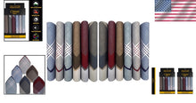 Load image into Gallery viewer, Ultra-Absorbent Men's Handkerchiefs, 100% Cotton Chequered Design, 46cm x 46cm
