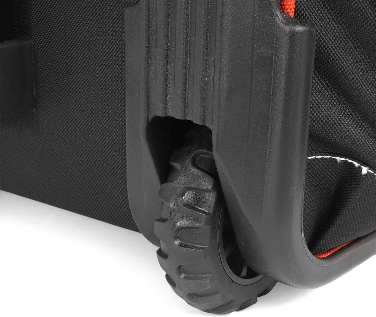Durable 18" Rolling Tool Bag with 18 Compartments - Perfect for Professionals