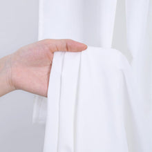 Load image into Gallery viewer, Premium White Backdrop Curtain Panels - 4 x 5ft x 10ft for Photography and Decor