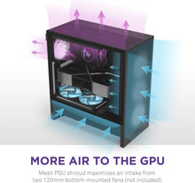 Load image into Gallery viewer, Nzxt H5 Flow RGB 2024 - Advanced Mid-Tower PC Case for Gaming with RGB Lighting