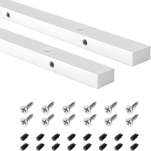Load image into Gallery viewer, Aluminum Miter Gauge Bar for Table Saws - Versatile 2PK with Predrilled Options