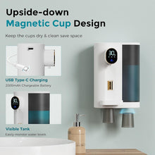 Load image into Gallery viewer, Convenient Wall-Mounted Automatic Mouthwash Dispenser for Modern Bathrooms