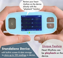 Load image into Gallery viewer, Portable ECG Device - Real-Time Heart Rate Monitor with No Subscription Needed