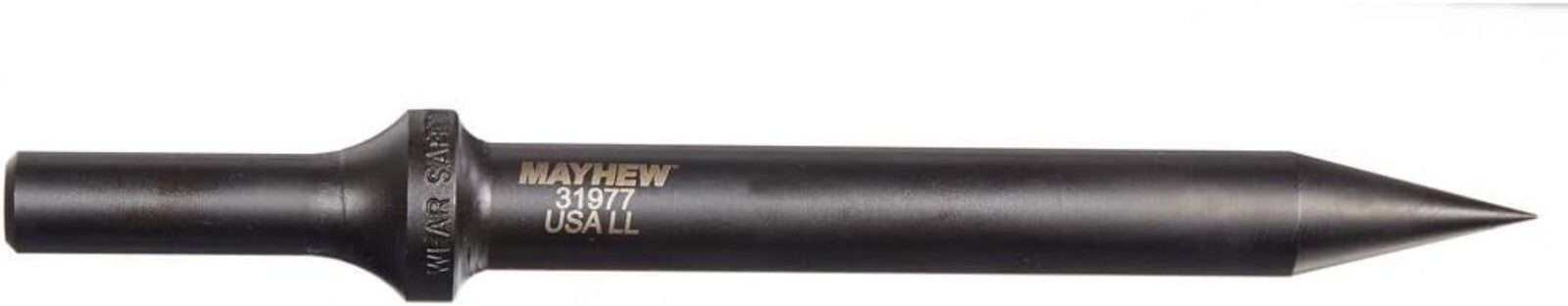 5-Piece Pneumatic Taper Punch Set with Black Oxide Finish for Precision Tasks