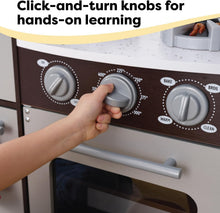 Load image into Gallery viewer, Ultimate Interactive Corner Kitchen Set with Fabric Curtains &amp; Play Phone