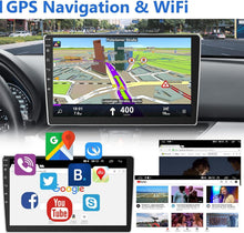 Load image into Gallery viewer, Interactive 10.1-Inch Android Car Stereo with Mirror Link, Bluetooth &amp; Free Apps