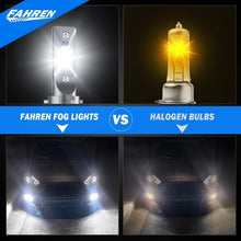 Load image into Gallery viewer, Ultra-Bright 9007 LED Fog Light Bulbs with Built-in Cooling Fan - Pack of 2