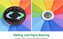 Load image into Gallery viewer, Heavy Duty 12" Spinning Prize Wheel - Wall Mounted &amp; Tabletop For Fun Events