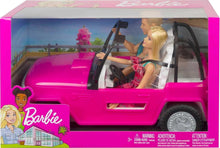 Load image into Gallery viewer, Pink 2-Seater Beach Cruiser Toy with Barbie &amp; Ken Dolls - Imagination Awaits