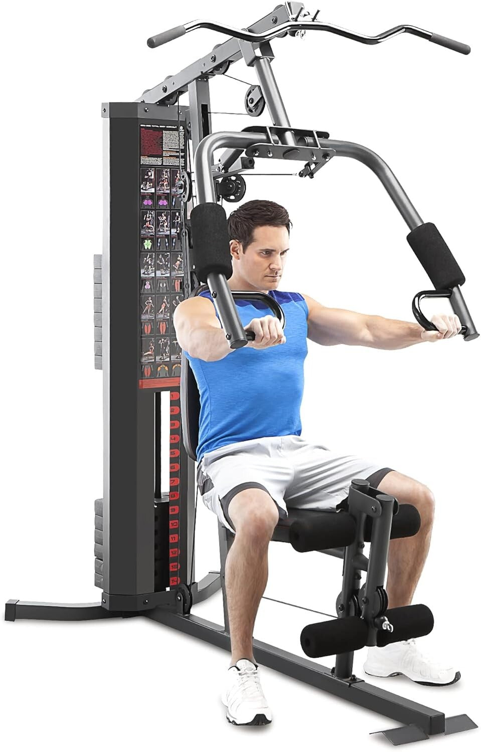 150-lb Multifunctional Home Gym Station for Comprehensive Total Body Workouts