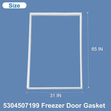 Load image into Gallery viewer, Premium 65x31 in Freezer Door Gasket – Fits Frigidaire &amp; Kenmore Appliances