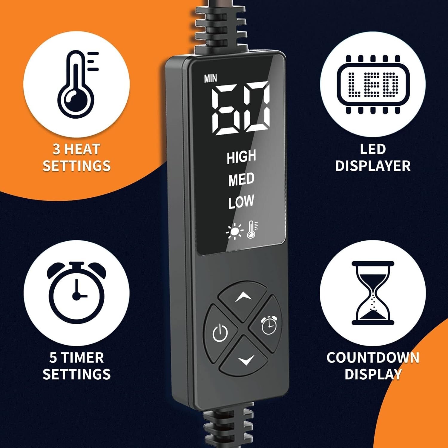 Dual-Sided Heating Pad for Thumb & Wrist - Adjustable Fit for Enhanced Recovery