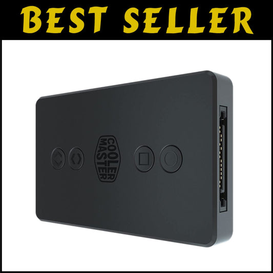 RGB/ARGB Controller with 4-Pin and 3-Pin Ports - Spectacular Lighting Effects