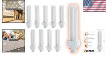 Load image into Gallery viewer, High Output 18W 5000K CFL Light Bulbs 4 Pin G24Q-2 Plug-in - 12,000 Hour Life